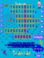 Trò chơi ô chữ vật lí 6