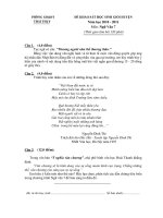 Đề thi HSG ngữ văn 7 năm 2010 2011