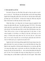 tiềm năng du lịch hồ thủy điện hòa bình 