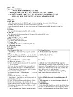 Bài 1 sự hấp thụ nước và khoáng ở thực vật