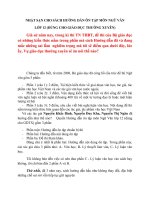 NHẶT SẠN CHO SÁCH HƯỚNG DẪN NGỮ VĂN 12 GDTX