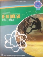 Công phá đề thi quốc gia môn hóa phần 2 lovebook