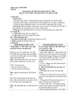 Tiết:18 Chương III. DI TRUYỀN HỌC QUẦN THỂ Bài 16. CẤU TRÚC DI TRUYỀN CỦA QUẦN THỂ