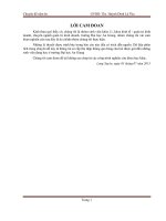 Đề tài đo lường các yếu tố ảnh hưởng đến sự hài lòng của sinh viên trường đại học an giang