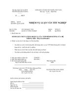 đánh giá chất lượng dịch vụ của ttpp bình dương của hệ thống siêu thị co.opmart