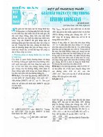 Phương pháp giải bài toán cực trị trong hình học không gian