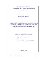 nghiên cứu nấm rhizoctonia solani kuhn hại một số cây trồng cạn vụ xuân hè năm 2008 vùng hà nội và biện pháp phòng trừ