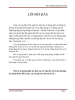 định tuyến trong mạng ad hoc network