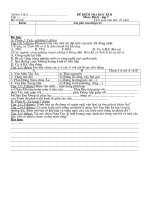 DE THI HOC KI II DIA LY 7 hay