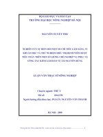 nghiên cứu sự biến đổi một số chỉ tiêu lâm sàng, vi khuẩn học và thử nghiệm điều trị bệnh viêm ruột tiêu chảy trên một số giống chó nghiệp vụ phục vụ công tác kiểm lâm bảo vệ tài nguyên rừng