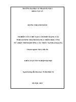 Khoá luận tốt nghiệp nghiên cứu chế tạo cảm biến dạng cầu wheatstone thanh dài dựa trên hiệu ứng từ   điện trở dị hướng cấu trúc tanife(15nm)ta 