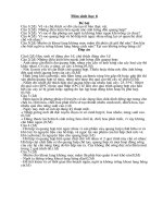 Đề thi học kì I Sinh học 6