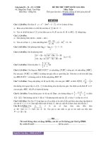 Đề thi thử THPT Quốc Gia môn Toán 2016  Đề số 4