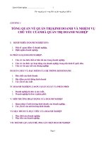 giáo trình quản lý doanh nghiệp