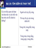 Tin 6 Bài 19 Tìm kiếm và thay thế