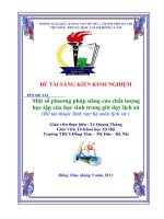 ĐE tai sang kien kinh nghiem lich su