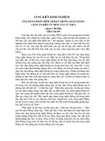 ỨNG DỤNG PM VIOLET TRONG SOẠN GIẢNG GIÁO ÁN ĐIỆN TỬ MÔN LÍ THCS