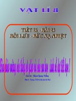 tiết 25   Đối lưu bức xạ nhiệt