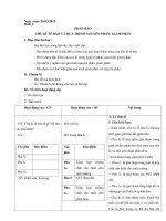 PHÂN BÀO CHU KÌ TẾ BÀO VÀ QUÁ TRÌNH NGUYÊN PHÂN, GIẢM PHÂN