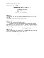 Đề kiếm tra chất lượng cuối năm học l8 ( 010  11).doc