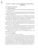 Một số giải pháp đẩy mạnh hoạt động truyền thông marketing tại công ty TNHH du lịch na cang mai châu 