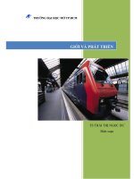 giáo trình GIỚI VÀ PHÁT TRIỂN