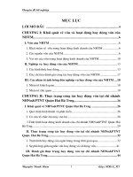 Giải pháp nâng cao hiệu quả huy động vốn tại chi nhánh NHNoPTNT Quận Hai Bà Trưng