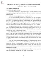 Hoàn thiện công tác đào tạo và phát triển nguồn nhân lực tại công ty TNHH việt thắng 