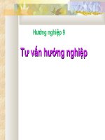Hướng nghiệp 9  tư vấn hướng nghiệp