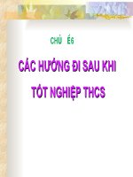 Hướng đi sau TNTHCS