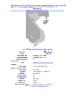 Tư liệu về Hải Phòng (vùng ĐBSH)