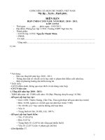 Mẫu biên bản họp CMHS cuối năm