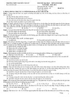 de thi thu DH truong THPT Nguyen van Cu