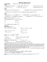 Đề thi tự luyện vào lớp 10