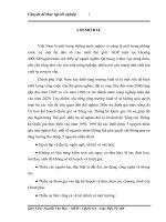 Tình hình quản lý các dự án sử dụng vốn ODA tại Ban quản lý các dự án Nông nghiệp  Bộ NNPTNT thời gian qua