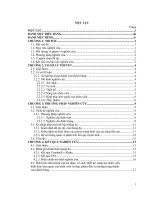 Bài tiểu luận các nhân tố ảnh hưởng đến xu hướng trung thành của khách hàng tại các nhà hàng tại thành phố long xuyên