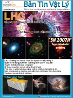 BẢN TIN VẬT LÍ THÁNG 4 2010