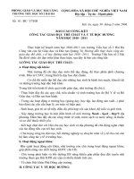 Báo cáo y tế học đường