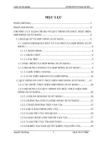 Hoàn thiện quy trình tổ chức thực hiện hợp đồng xuất khẩu thiếc thỏi sang thị trường malaysia của chi nhánh công ty cổ phần xuất nhập khẩu petrolimex tại hà nội