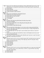 ôn luyện thi sinh học lớp 12