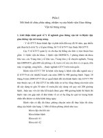 báo cáo thực tập tại bệnh viện giao thông vận tải trung ương 