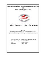 Tìm hiểu công việc quy trình và nghiệp vụ lễ tân trong khách sạn sofitel plaza  