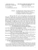 Hướng dẫn xét thi đua năm học 2010  2011