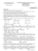 ĐỀ THI THỬ THPT PHONG CHÂU LẦN 2