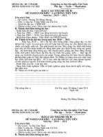 Báo cao thanh tich nam hoc 2010   2011