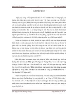 Kiểm toán khoản mục doanh thu bán hàng và cung  cấp dịch vụ  trong kiểm toán Báo cáo tài chính do Công ty TNHH Kiểm toán –  Tư vấn thuế ATC thực hiện