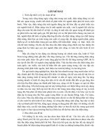 Dự báo nhu cầu điện năng thành phố hà nội giai đoạn 2014 - 2018