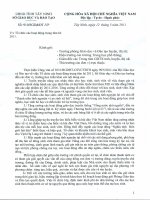 Tổ chức các hoạt động trọng tâm hè 2011