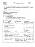 Giáo án Ngữ văn 7 tuần 27