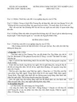 ĐỀ VĂN THI THỬ TN VÒNG 2   2011